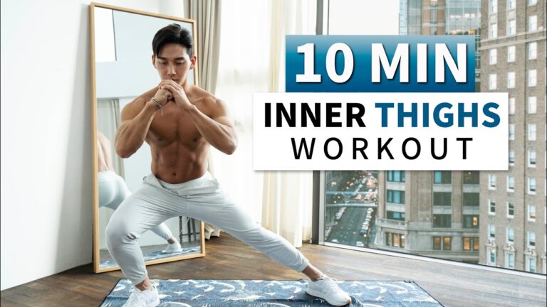 10min Inner Thigh & Slim Leg Tabata Workout l 하루 10분! 허벅지 안쪽살(안벅지) 타바타 운동