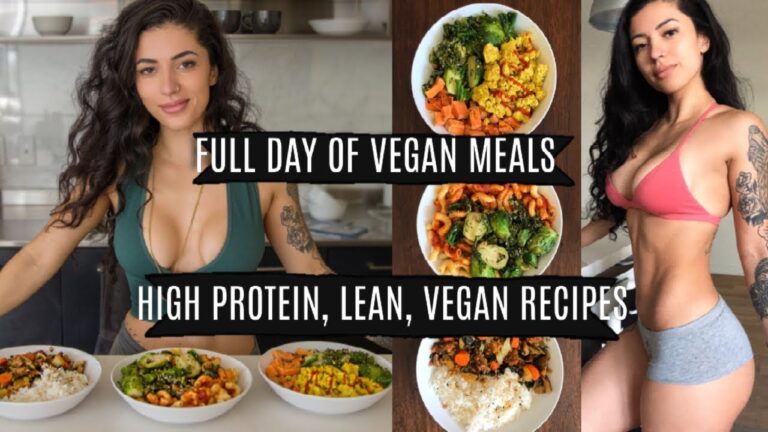 FULL DAY OF EATING VEGAN with EASY RECIPES! What I eat to stay lean!