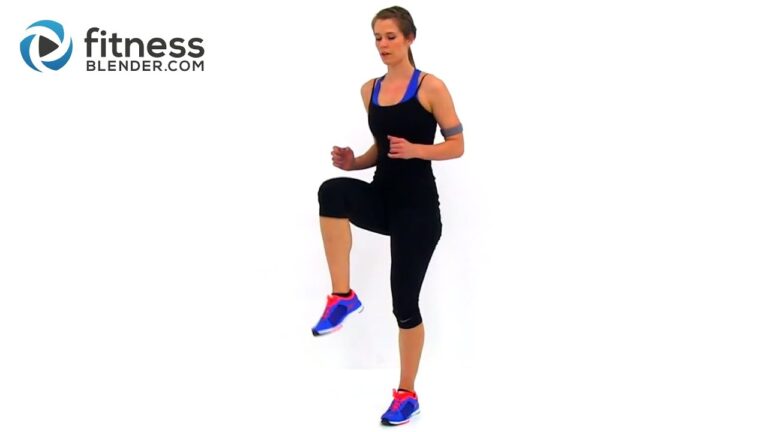Fat Burning Cardio Workout – 37 Minute Fitness Blender Cardio Workout at Home