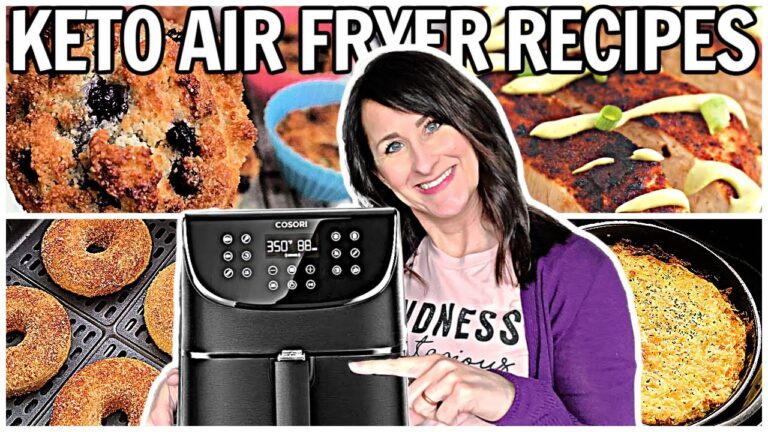 10 Keto Air Fryer Recipes – Healthy LOW CARB for ANYONE!