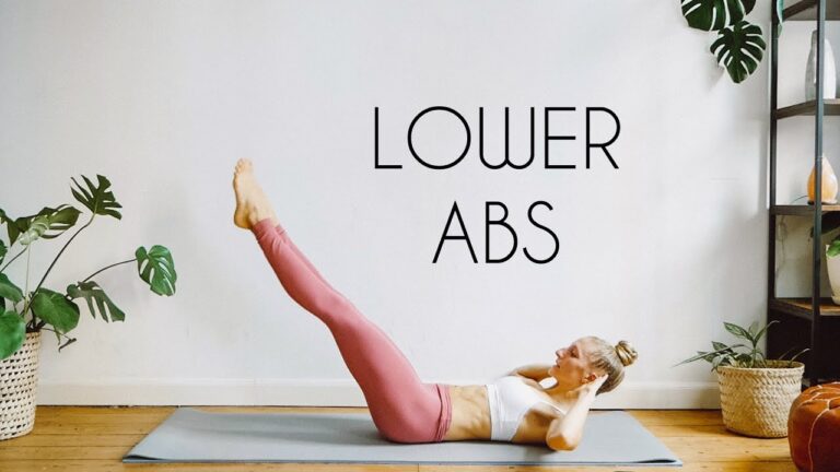 10 min LOWER ABS Workout | LOSE LOWER BELLY FAT