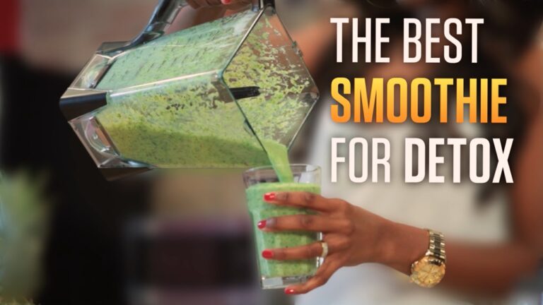 Best Green Detox Smoothie Recipe For Weight Loss