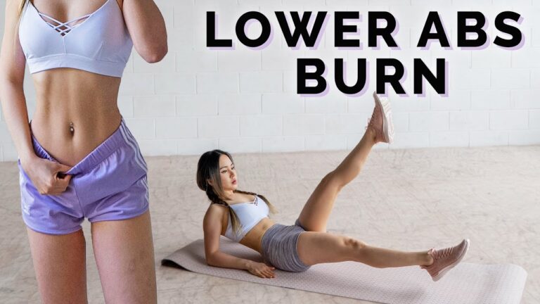 Intense Lower Abs Workout 🔥 Burn Lower Belly Fat  🤔