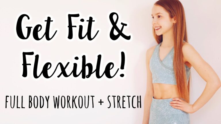 Workout and Stretch with me at home! (full body + no equipment)