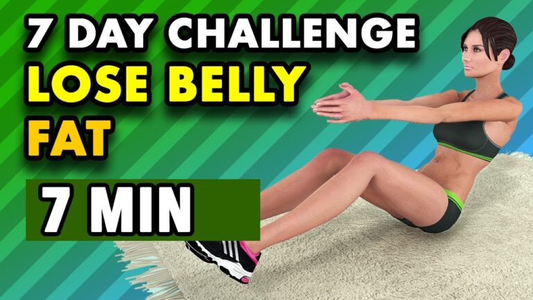 7 Day Challenge – 7 Minute Workout To Lose Belly Fat – Better Than Gym