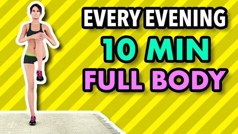 Do This Workout Every Evening – 10 Minute Full Body To Get In Shape