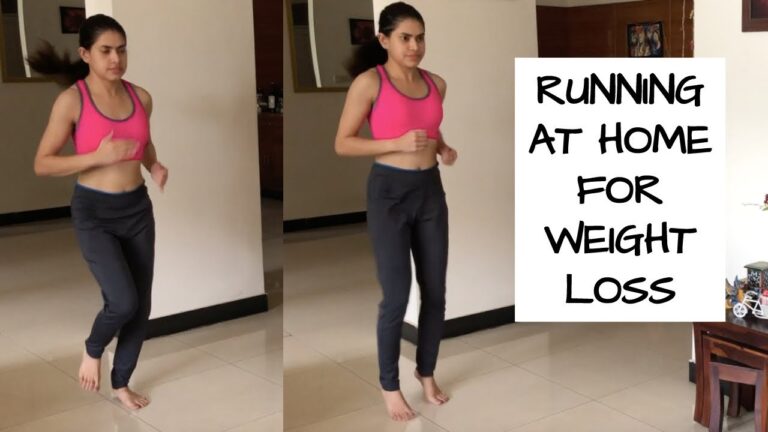 RUNNING at home for weight loss for beginners #BODYLOVE e08