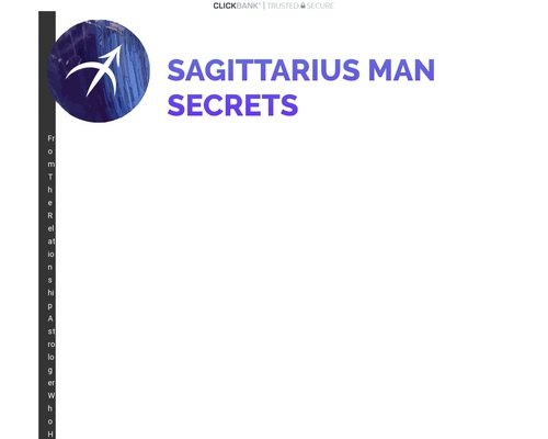 Sagittarius Man Secrets