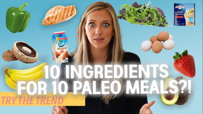 10×10 Food Challenge *PALEO DIET ON A BUDGET* | Try The Trend