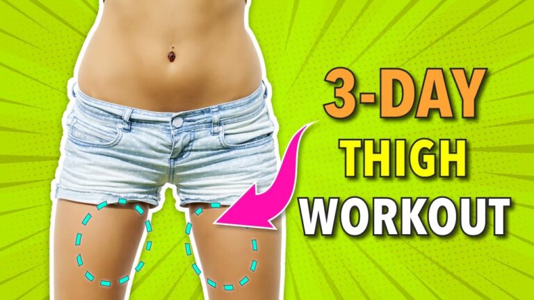 3-Day THIGH WORKOUT – focus on inner thighs
