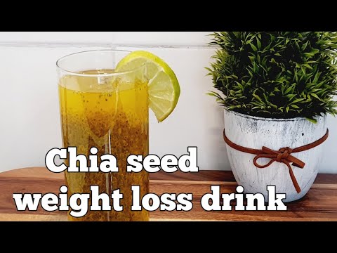 Chia seed weight loss drink//Strongest belly fat drink recipe#weightloss