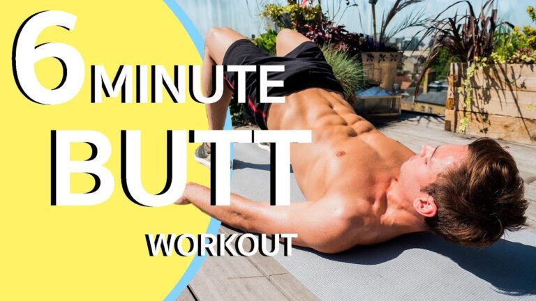 SIX MINUTE BUTT WORKOUT! | Tom Daley