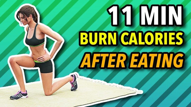 Do This Workout After Eating – 11 Min To Burn Calories