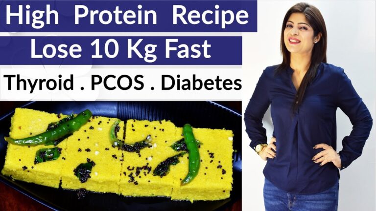 High Protein Recipe For Weight Loss-Thyroid/PCOS/Diabetes Diet Recipe To Lose Weight|Dr.Shikha Singh