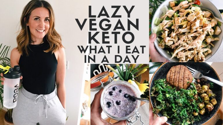 LAZY KETO What I Eat In A Day – VEGAN | VEGAN KETO | Well With Hels