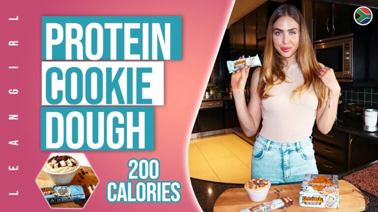 LEAN GIRL – High Protein Cookie Dough Recipe – Only 200 Calories 🍪