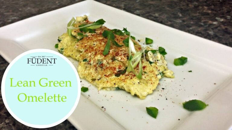 Lean Green Omelette Recipe