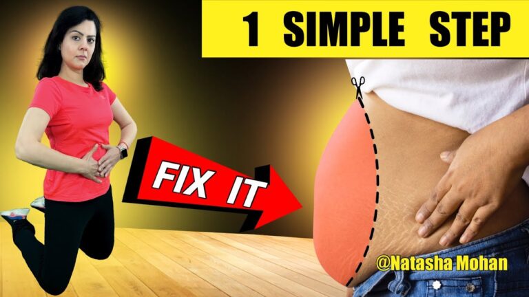 No.1 Super Easy Exercise To Lose Lower Belly Fat At Home  | No Crutches  & No Sit Ups