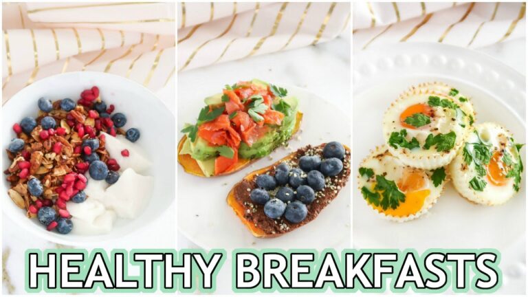 PALEO BREAKFAST RECIPES: easy healthy breakfast ideas