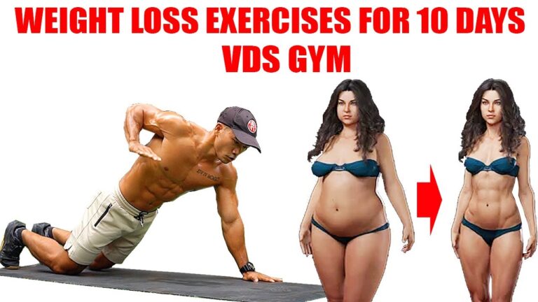 Try these weight loss exercises for 10 days. you will see the result