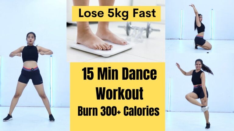15 Min Daily Dance Workout for Weight Loss at home | Lose 5kgs Fast Challenge | Somya Luhadia