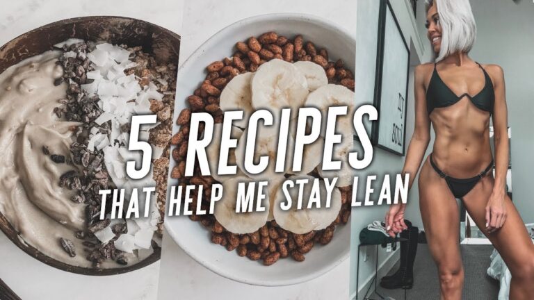 Five Recipes That Help Me STAY Lean