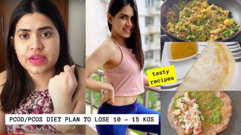PCOD PCOS DIET PLAN TO LOSE 10 – 15 KGS + Weight Loss Recipes