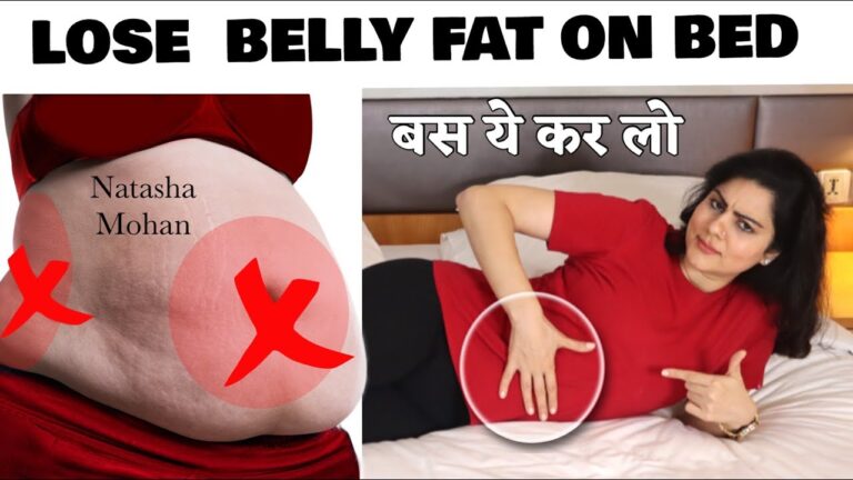 7 Days LOSE BELLY FAT IN BED 🔥 4 Best Simple Exercises For Beginners To Lose Inches At Home