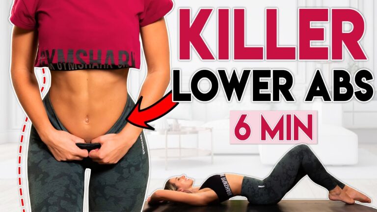 KILLER LOWER ABS 🔥 Burn Belly Fat & Tone | 6 min Intense Workout
