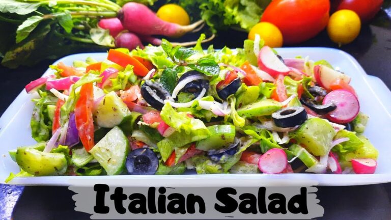 Professional Italian Salad Recipe – Flavor of Heaven