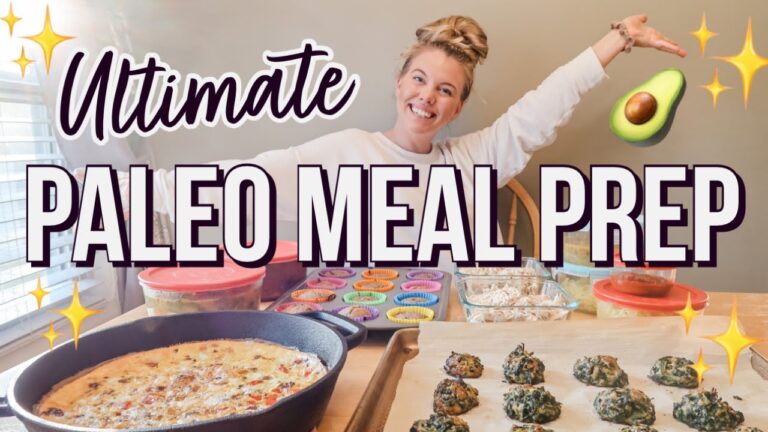 ✨ ULTIMATE MEAL PREP 🥑  | COOK WITH ME 2020 | FAMILY PALEO MEAL PREP | MAKE IT HAPPEN | BRYANNAH KAY