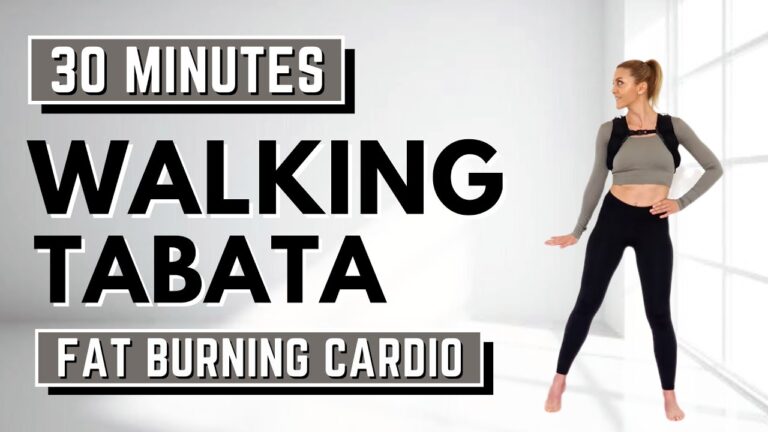 🔥30 MIN TABATA WALKING WORKOUT🔥STEADY STATE CARDIO for WEIGHT LOSS🔥ALL STANDING🔥KNEE FRIENDLY🔥