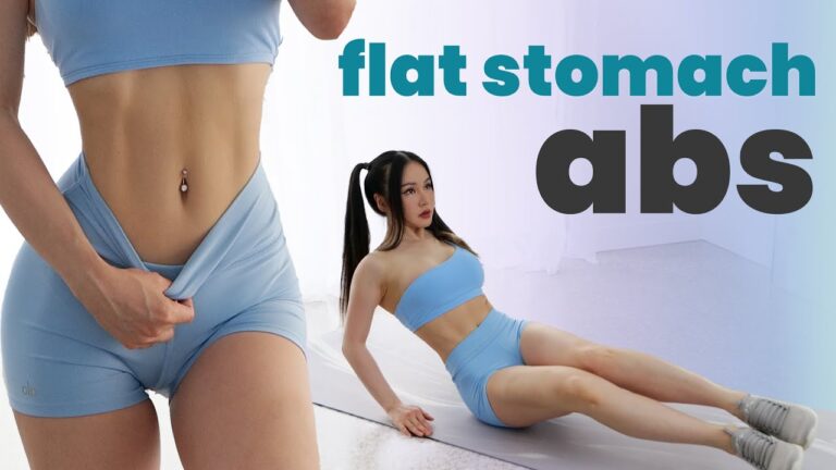 Get a Flat Stomach & Abs – 10 min | Weight Loss Challenge