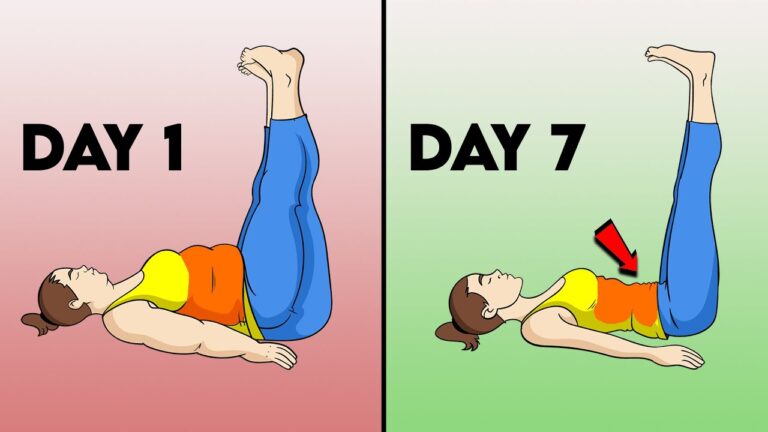 Lazy Bed Exercises To Lose Belly Fat In 7 Days