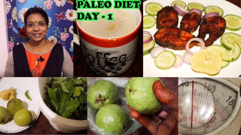 Paleo diet/ Day _ 1/ Butter coffee, Amla juice,fish fry #Paleo diet recipes