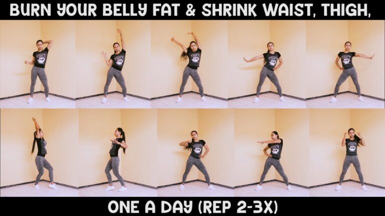 10 BURN YOUR BELLY FAT & SHRINK WAIST AEROBIC TABATA Workout