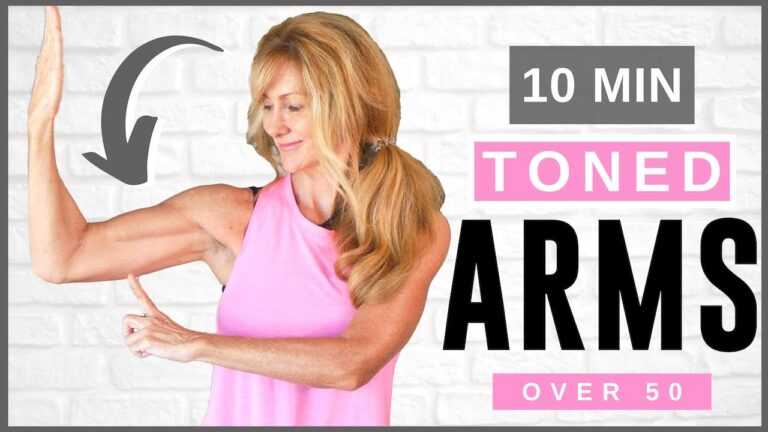 10 Minute Tone Your Arm Workout For Women Over 50 | Beginner Friendly