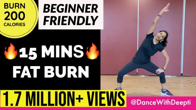 15MINS FAT BURN WORKOUT FOR BEGINNERS | Lose Weight | HIIT | Kumbali Trance