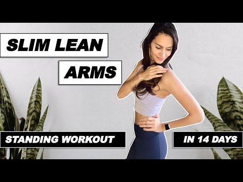 ARM WORKOUT FOR WOMEN | Lean Slim Toned Arms In 14 Days | Lose Arm Fat, Beginner Friendly, No Equip.