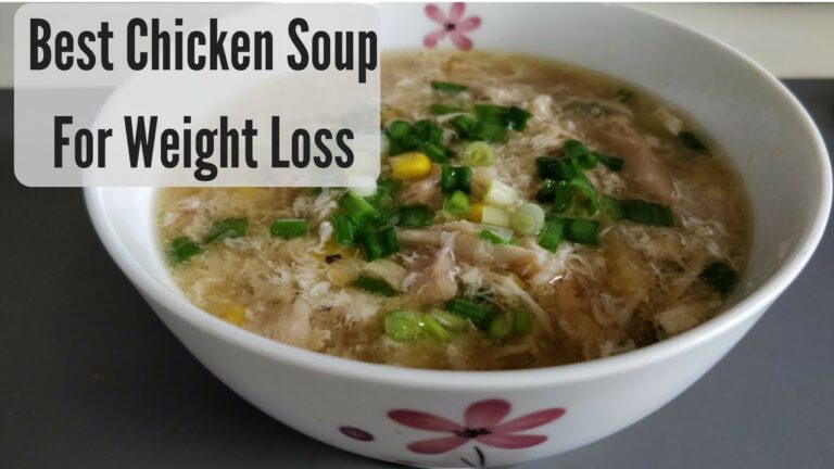 Best Chicken Soup for Weight Loss | Oil-Free and High Protein Diet Soup | Lose Weight Fast