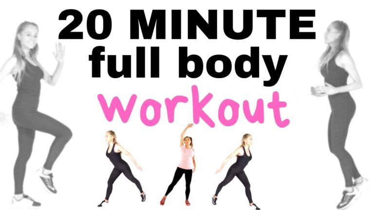 HOME FITNESS 20 MINUTE WEIGHT LOSS WORKOUT -TOTAL BODY AT HOME –  BURNS CALORIES AND TONES YOU UP