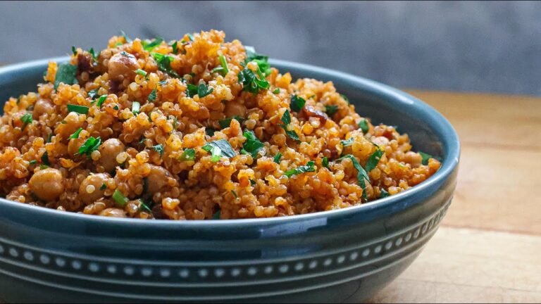Healthy Quinoa Chickpea Bowl (Plant-Based) | Easy One Pot Vegan Recipes