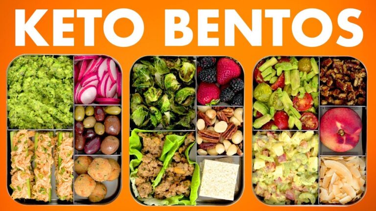 Low Carb Bento Boxes! Healthy Keto Recipes! – Mind Over Munch