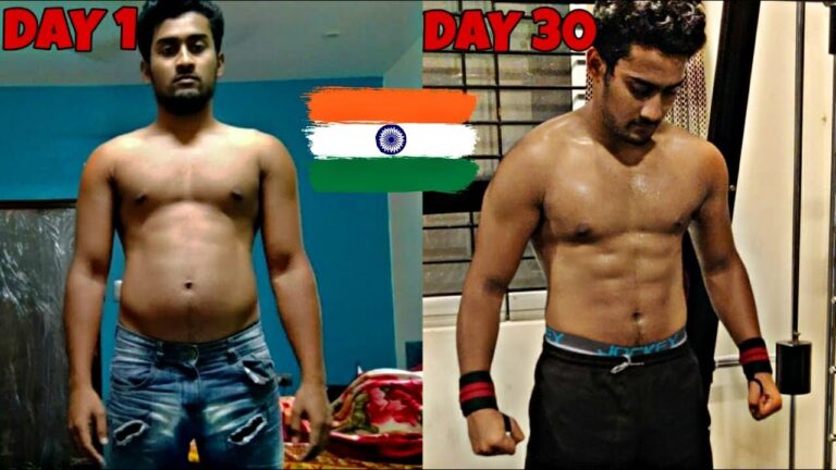 My 30 Days Transformation journey | 30 Days Natural Body Transformation |Fat Loss Motivation