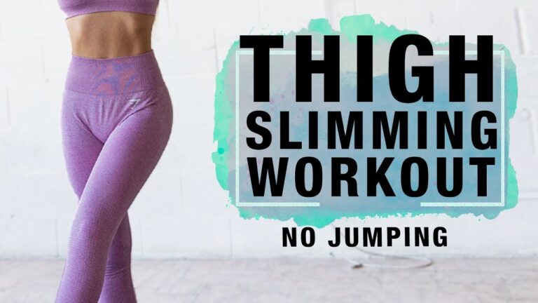 Thigh Workout for Losing Fat | Slim Inner Thigh Workout (No Jumping)