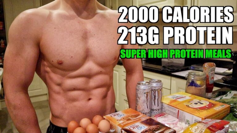 Full-Day of Eating 2000 Calories | SUPER High Protein Diet for Fat Loss