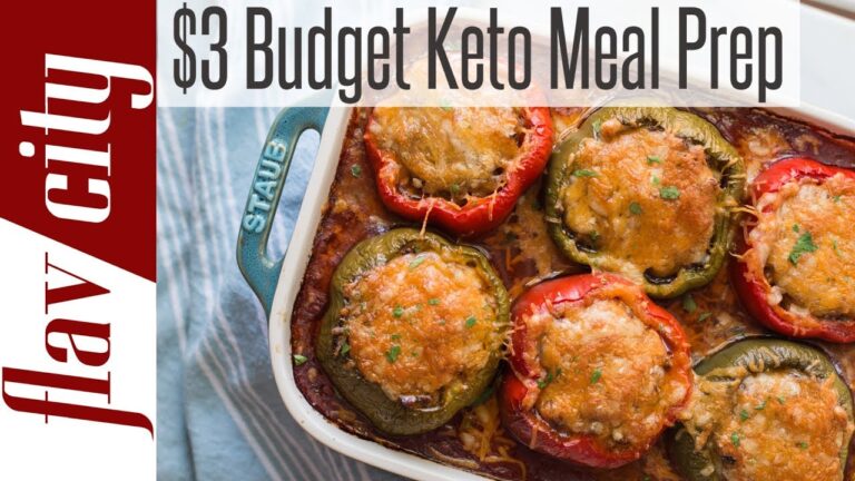Keto Meal Prepping On A Budget – Low Carb Keto Recipes