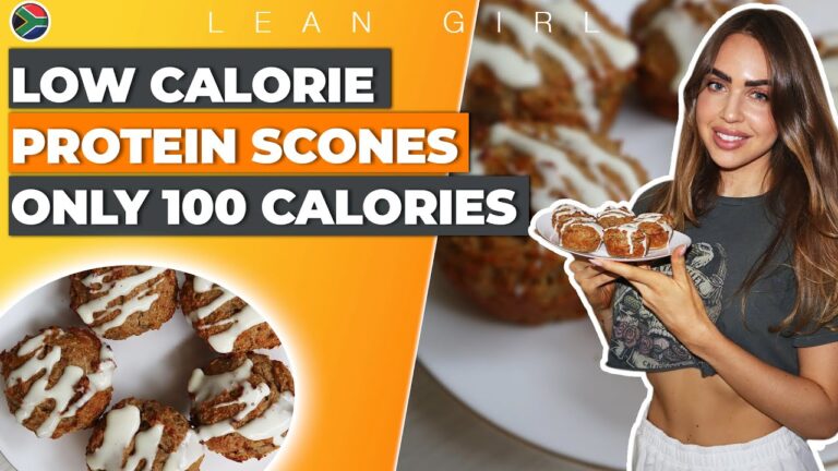 LEAN GIRL Low Calorie High Protein Scones| Cinnamon Swirl – Only 100 Calories ❤️😍