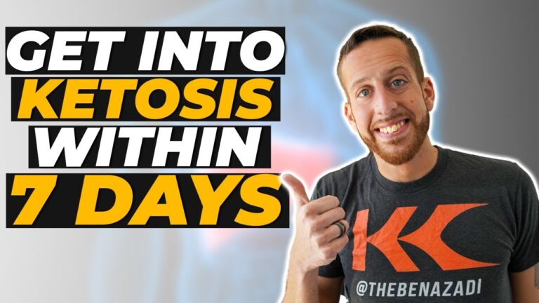 Two Easy Steps to GET INTO KETOSIS & BURN BODY FAT In Less Than 7 Days!
