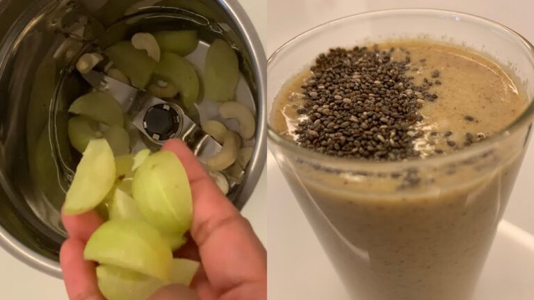 Breakfast Smoothie for PCOD/Thyroid Weight Loss-Amla/Gooseberry Smoothie | Healthy Recipes #smoothie